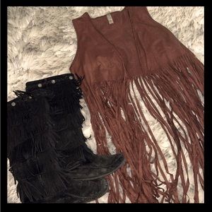 Fringe Boho Vest